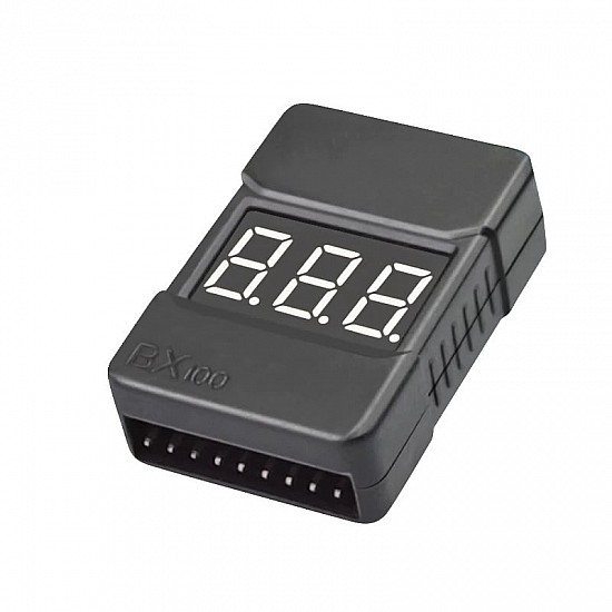 BX100 1-8S Lithium Battery Low Voltage Buzzer Alarm