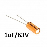 1uf / 63v Electrolytic Capacitor