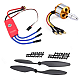 Combo of 1000KV Brushless Motor + 30A SimonK ESC + 1045 Propeller Pair