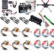 Hexacopter Drone Combo with Pixhawk Kit for beginner (Motor + ESC + Propeller + Flight Controller + Frame + TX-RX Flysky FSi6+ Power module + Belt) -  ImportDukan