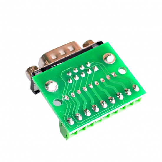 DB9 Female Screw Terminal to RS232 RS485 Conversion Board