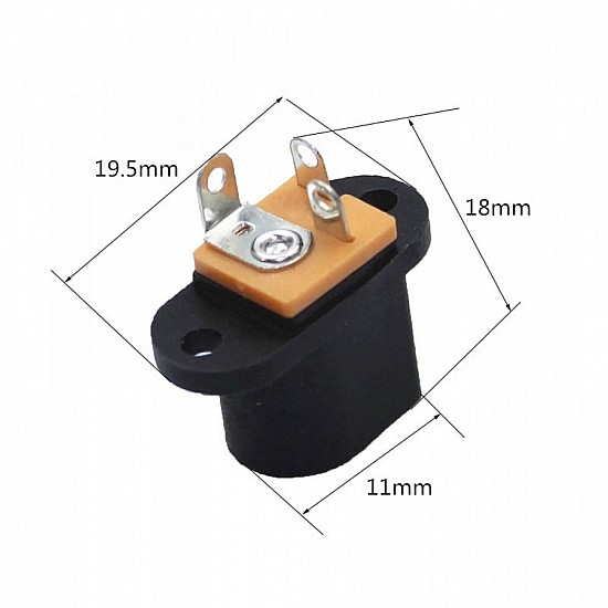 DC-017 5.5*2.1mm Female DC Power Socket