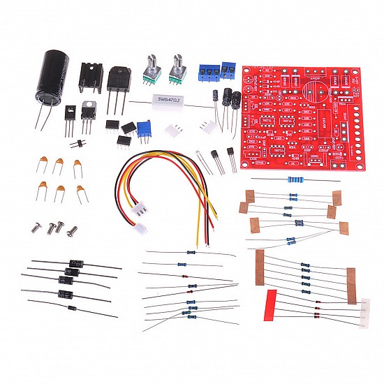 DC 2mA-3A Adjustable Regulated Power Supply DIY Kit