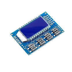 DC 3.3V-30V 3 Channel PWM Pulse Frequency Duty Cycle Adjustable Signal Generator LCD Display Module