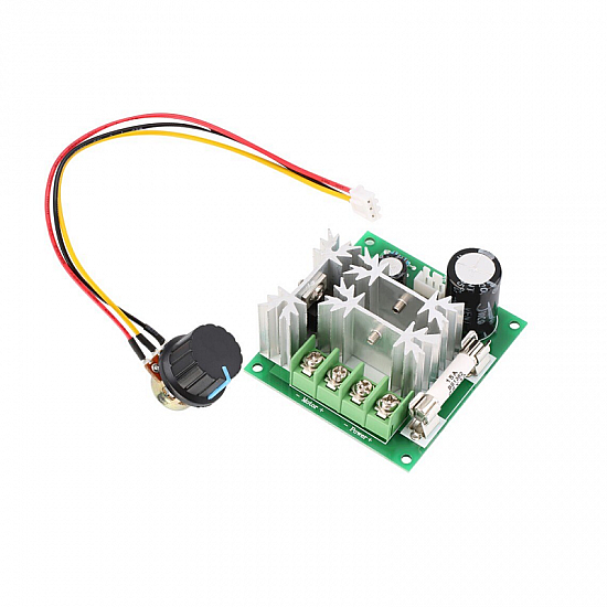 DC 6V-90V 15A Motor Governor PWM Variable Speed Control Switch Controller