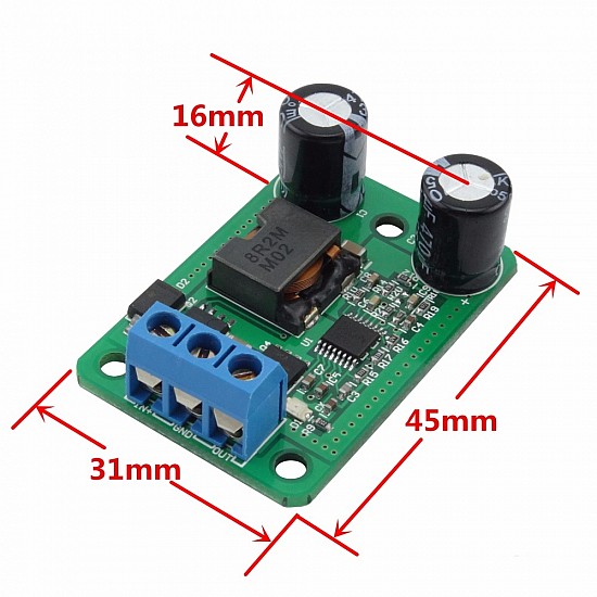 DC-DC Step Down Buck Converter Power Supply Module 24V 12V 9V to 5V 5A 25W