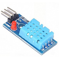 DHT11 Temperature And Humidity Sensor Module with LED