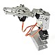 DIY 3DOF 3-Axis Metal Robot Mechanical Arm with Gripper Clamp Kit