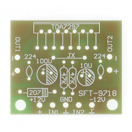 DIY TDA7297 Power Amplifier Board