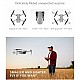 E88 Foldable 4K Mini Drone RC Quadrocopter With WIFI FPV Wide Angle HD Dual Camera