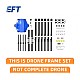 EFT E610P 6 Axis(HexaCopter) Agricultural Drone Frame