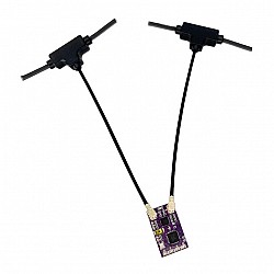 ExpressLRS 2.4GHz Namimno N24R-ND Dual T Antenna Nano Reciever Module