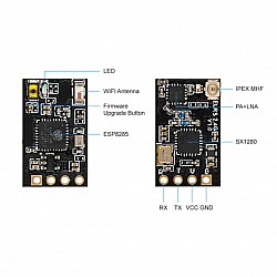 Cyclone 900RX 915MHZ ELRS Radio Nano Long Range Receiver 