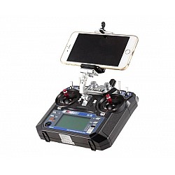 Flysky Fsi-6 Transmitter Silver Metal Phone Holder-Black