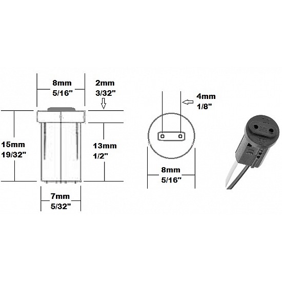 G4 Plastic Lamp Holder