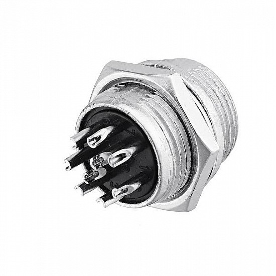 GX16 9-Pin Circular Aviation Socket Plug Male and Female Panel Connector