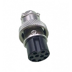 GX16 9 pin Female Core Aviation Socket Connector