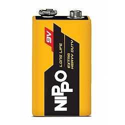 Nippo Battery 9V With Connector For Arduino/ Robotics
