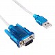 HL340 USB To DB9 Male 9 Pin RS232 Serial Port COM Adapter Cable