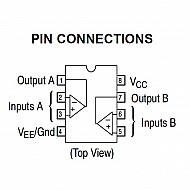 LM358 IC Low Power Dual Operational Amplifier Op Amp IC