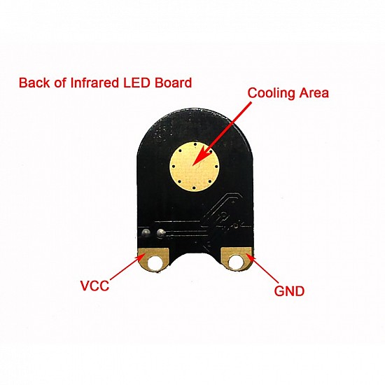 Night Vision Infrared LED 3W for Raspberry Pi Camera - Raspberry Pi Accessories - Raspberry Pi