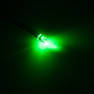 Green LED 5mm  (Light Emitting Diod)