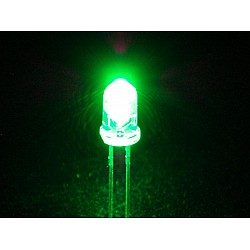 Green LED 5mm Pack Of 20  (Light Emitting Diod)