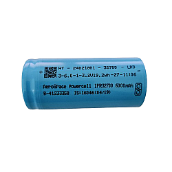 32700 3.2V 6000MAH LiFePO4 Battery - 1C