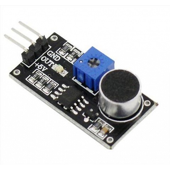 LM393 Sound Detection Sensor Module-Black