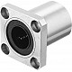 LMK16UU 16mm Square Flange Linear Motion Bearing