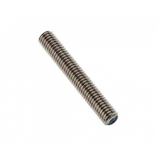 M6x50mm Stainless Steel Nozzle Throat with Teflon Tube for 3D Printer 1.75mm Extruder