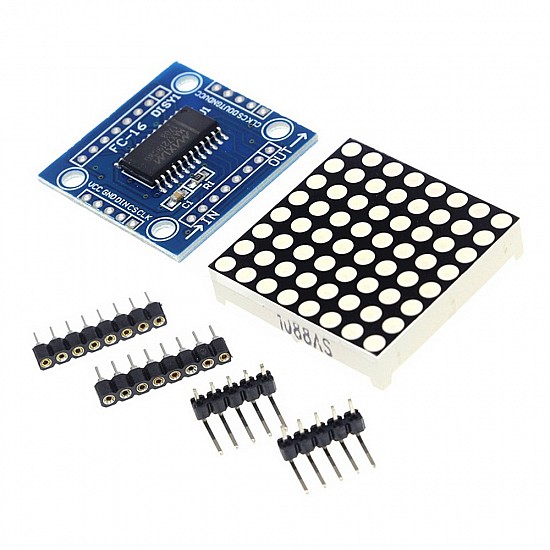 MAX7219 8X8 Dot LED Matrix Display Module