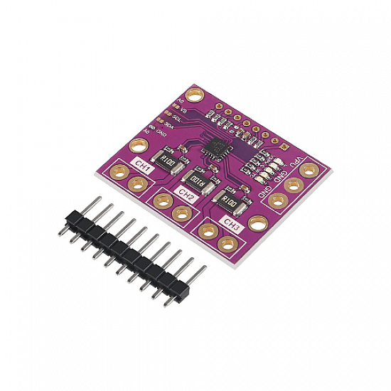 MCU-3221 INA3221 Three Way I2C Output Current Power Monitor