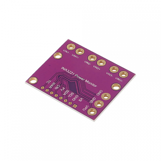 MCU-3221 INA3221 Three Way I2C Output Current Power Monitor