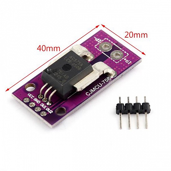 MCU-758 ACS758LCB-050B-PFF-T Linear Current Sensor Module