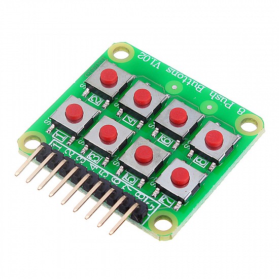 Micro Switch 2x4 Matrix Keyboard 8-bit Keyboard Module