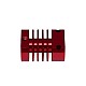 MK10 E3DV6 Heatsink Red Aluminum Block for 3D Printer