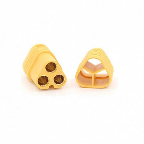 MT60 3.5mm 3 pole Motor/ESC Bullet Connector Plug Set