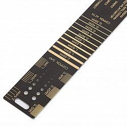 Multipurpose PCB Ruler 25 cm