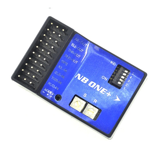 NB One+ 32 Bit Flight Controller Built-in 6-Axis Gyro with Altitude Hold Mode + GPS Module for FPV RC Fixed wing