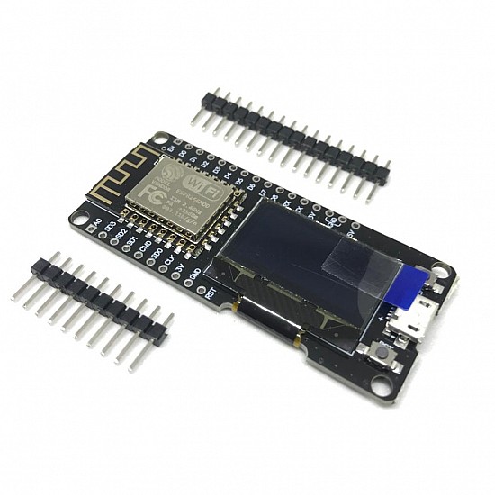 NODEMCU ESP8266 WIFI + 0.96 INCH OLED BOARD