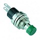 PBS-110 Push Button Switch Press Through - Green