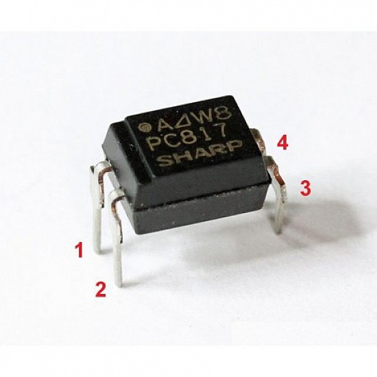 PC817 DIP-4  Optocoupler Transistor Output