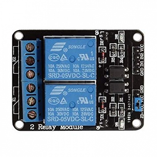 5v 2 Channel Relay Module - Sensor - Arduino
