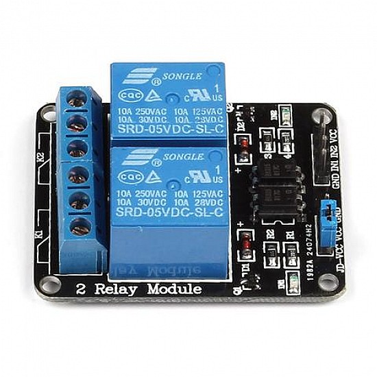 5v 2 Channel Relay Module - Sensor - Arduino
