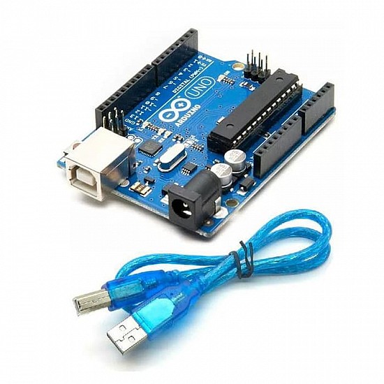Arduino Uno R3 + Cable for Arduino Uno - Arduino Board - Arduino