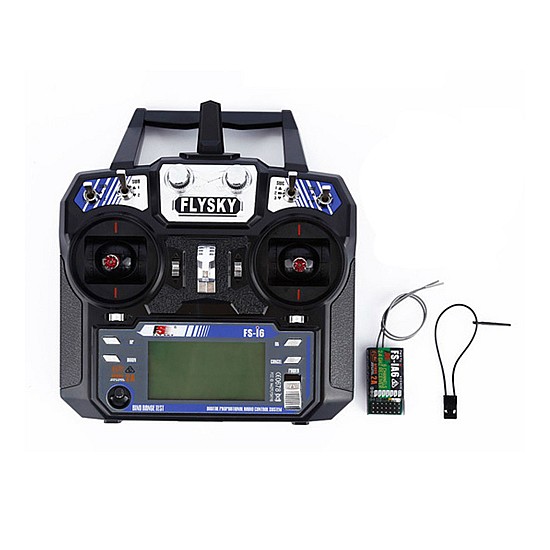 FlySky FS-i6 2.4G 6CH AFHDS RC Transmitter With FS-iA6 Receiver - Rc Remote - Multirotor