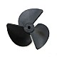 40mm Nylon Three-blade Propeller for RC Boat Model Parts