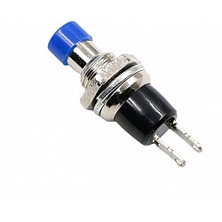 Push Through Button Switch PBS-110 -Blue