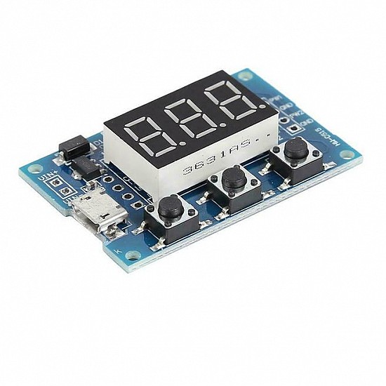 PWM Pulse Frequency and Duty Cycle Adjustable 2 Channel Signal Generator Module for Square and Rectangular Wave